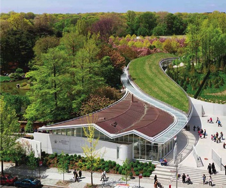 brooklyn botanic garden visitor center